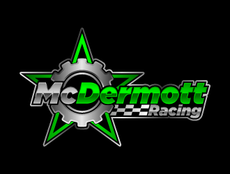 McDermott Racing logo design by fastsev