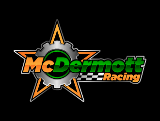 McDermott Racing logo design by fastsev