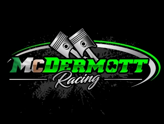 McDermott Racing logo design by jaize
