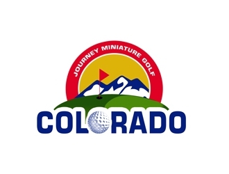 Colorado Journey Miniature Golf logo design by bougalla005
