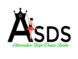 Alternative Steps Dance Studio logo design by budbud1
