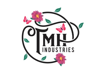 TMH Industries logo design by rokenrol