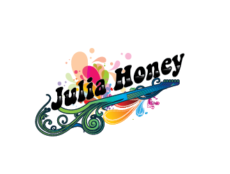 Julia Honey logo design by SiliaD