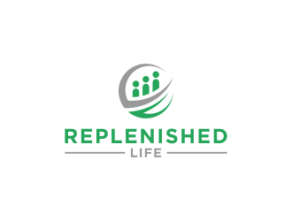 Replenished Life logo design by arturo_