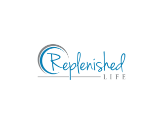 Replenished Life logo design by RIANW