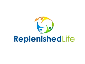 Replenished Life logo design by Marianne