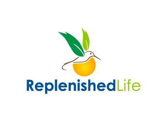 Replenished Life logo design by Marianne