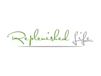 Replenished Life logo design by dibyo