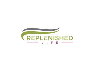 Replenished Life logo design by oke2angconcept