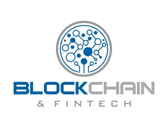 Blockchain & Fintech logo design by cikiyunn