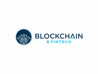 Blockchain & Fintech logo design by ammad