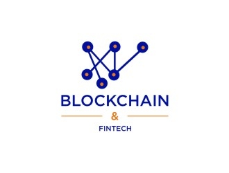 Blockchain & Fintech logo design by EkoBooM