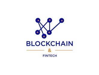 Blockchain & Fintech logo design by EkoBooM