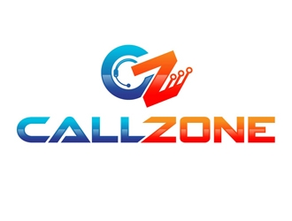 CallZone logo design by DreamLogoDesign