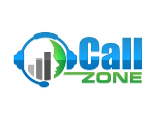 CallZone logo design by DreamLogoDesign