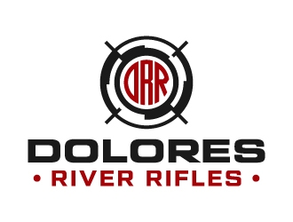 Dolores River Rifles, LLC logo design by akilis13