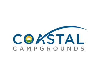 Coastal Campgrounds logo design by KQ5