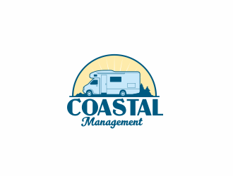 Coastal Campgrounds logo design by mazyo2x