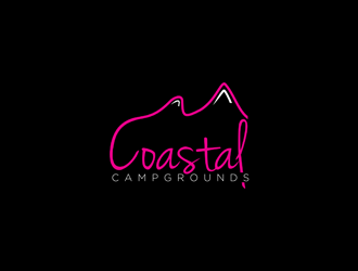 Coastal Campgrounds logo design by kurnia