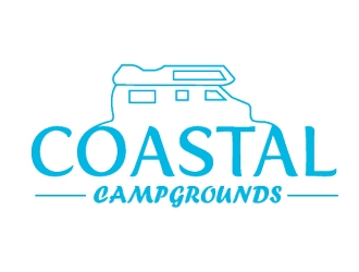 Coastal Campgrounds logo design by ZQDesigns