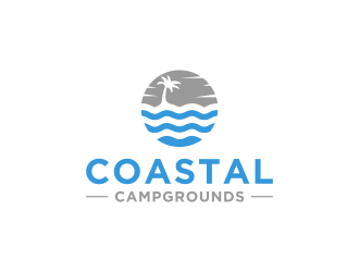 Coastal Campgrounds logo design by arturo_