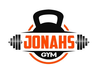 Jonahs Gym logo design by Benok