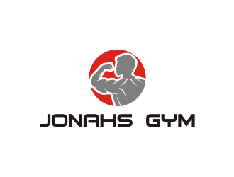 Jonahs Gym logo design by R-art