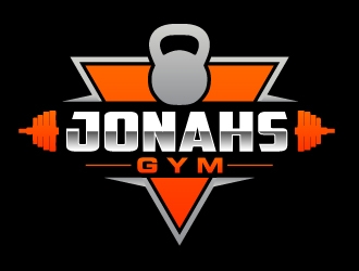 Jonahs Gym logo design by ElonStark