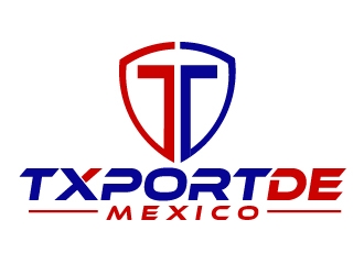 TXPORT DE MEXICO  logo design by shravya