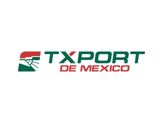 TXPORT DE MEXICO  logo design by rokenrol