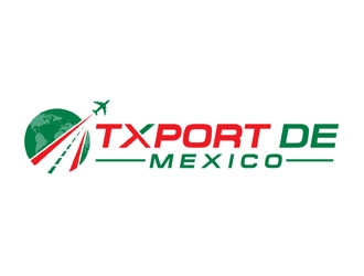 TXPORT DE MEXICO  logo design by MAXR