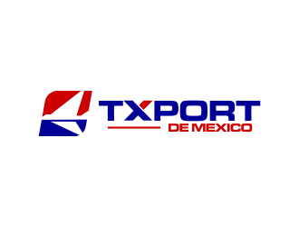 TXPORT DE MEXICO  logo design by oke2angconcept