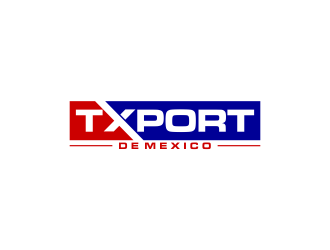 TXPORT DE MEXICO  logo design by oke2angconcept