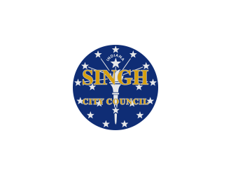 Singh for City Council logo design by coratcoret