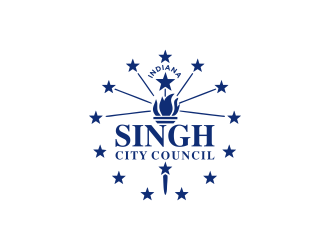 Singh for City Council logo design by coratcoret