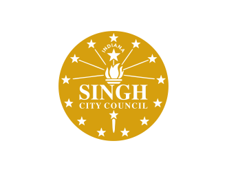 Singh for City Council logo design by coratcoret