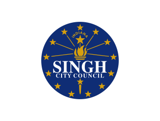 Singh for City Council logo design by coratcoret