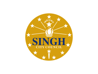 Singh for City Council logo design by coratcoret
