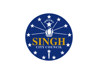 Singh for City Council logo design by coratcoret