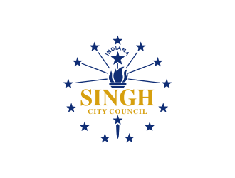 Singh for City Council logo design by coratcoret