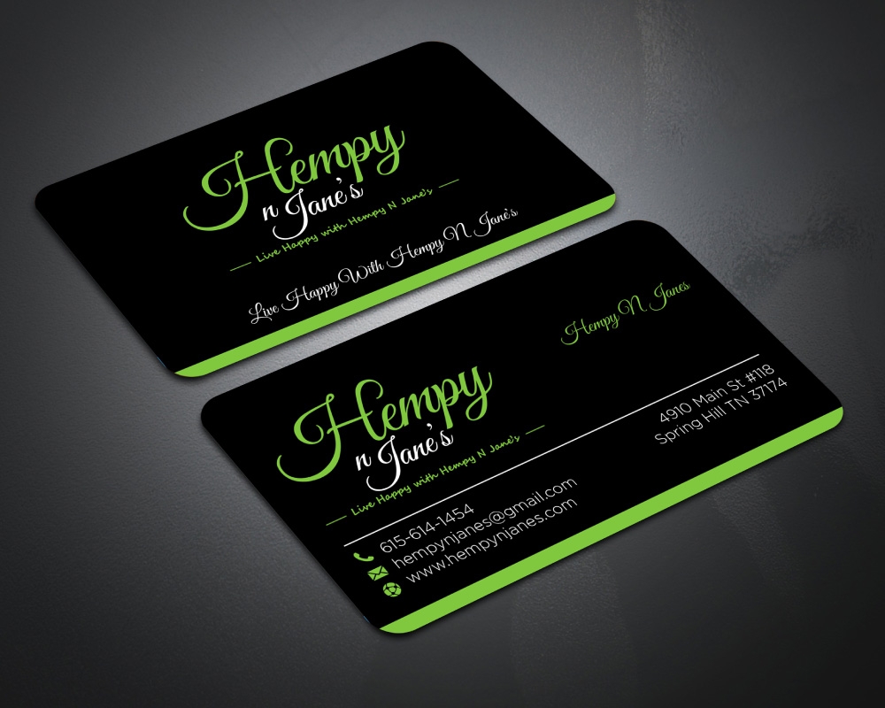 Hempy N Jane’s logo design by Boomstudioz
