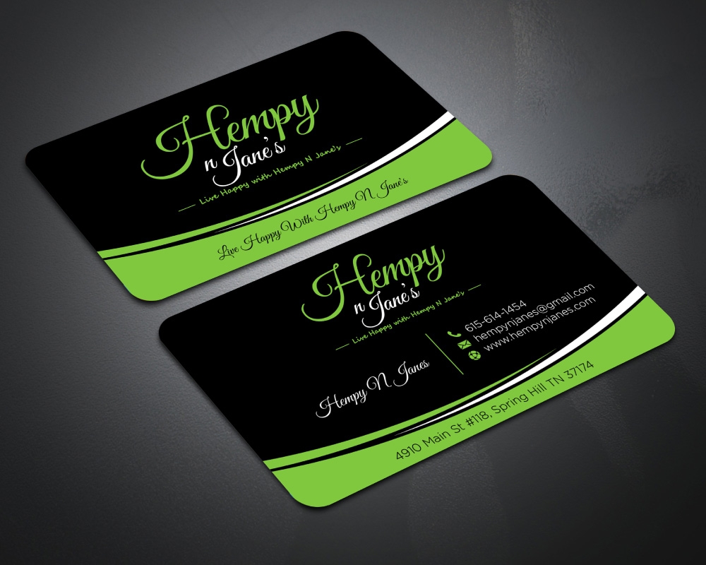 Hempy N Jane’s logo design by Boomstudioz