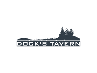 Docks Tavern logo design by fastsev