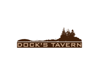 Docks Tavern logo design by fastsev