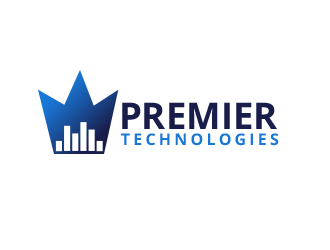 Premier Technologies logo design by BeDesign