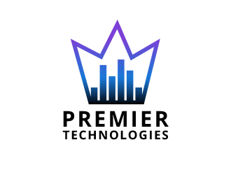 Premier Technologies logo design by BeDesign