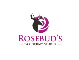 Rosebuds Taxidermy Studio logo design by kimora