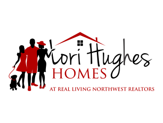Lori Hughes Homes with Real Living Northwest Realtors logo design by ingepro