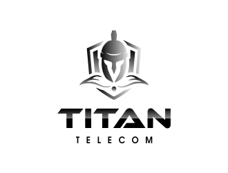 Titan Telecom logo design by JessicaLopes