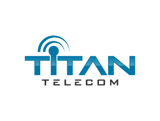 Titan Telecom logo design by pencilhand